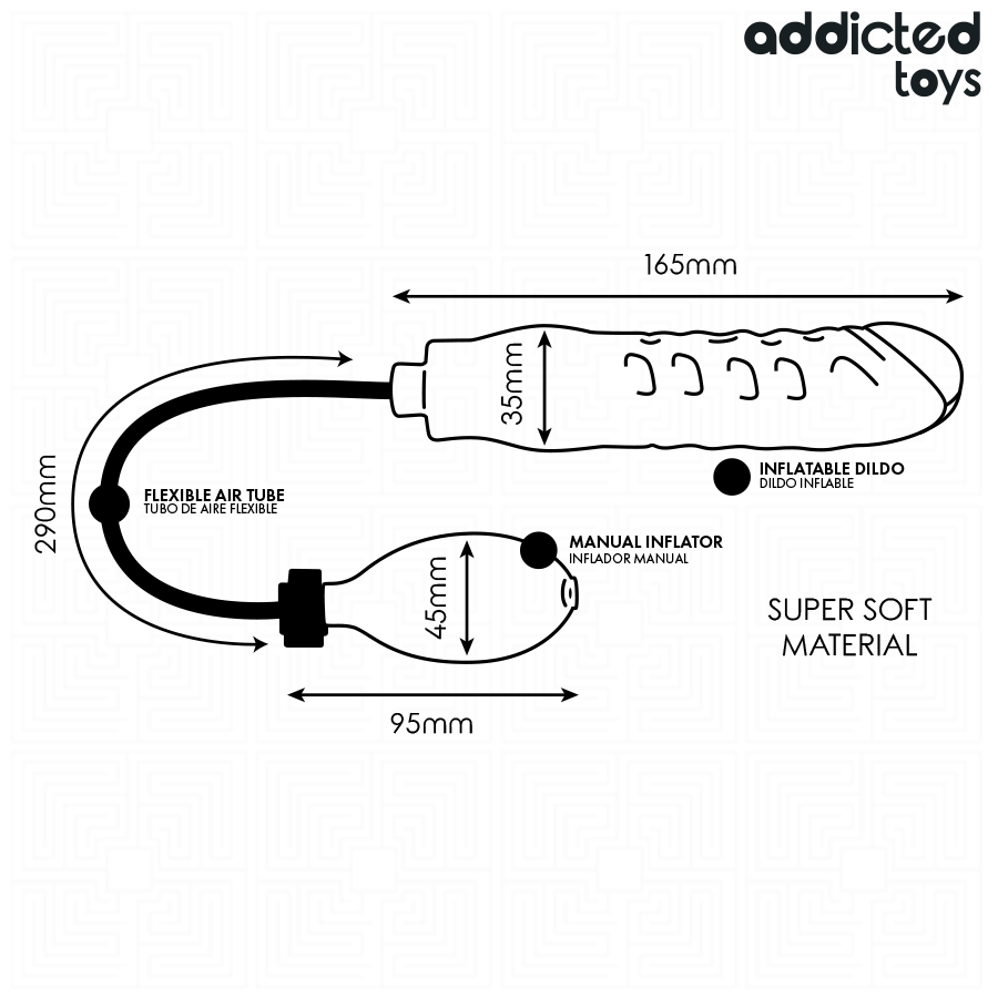 ADDICTED TOYS - PENE INFLABLE MODELO 3