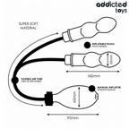 ADDICTED TOYS - DILDO ANAL DOBLE INFLABLE MODELO 1
