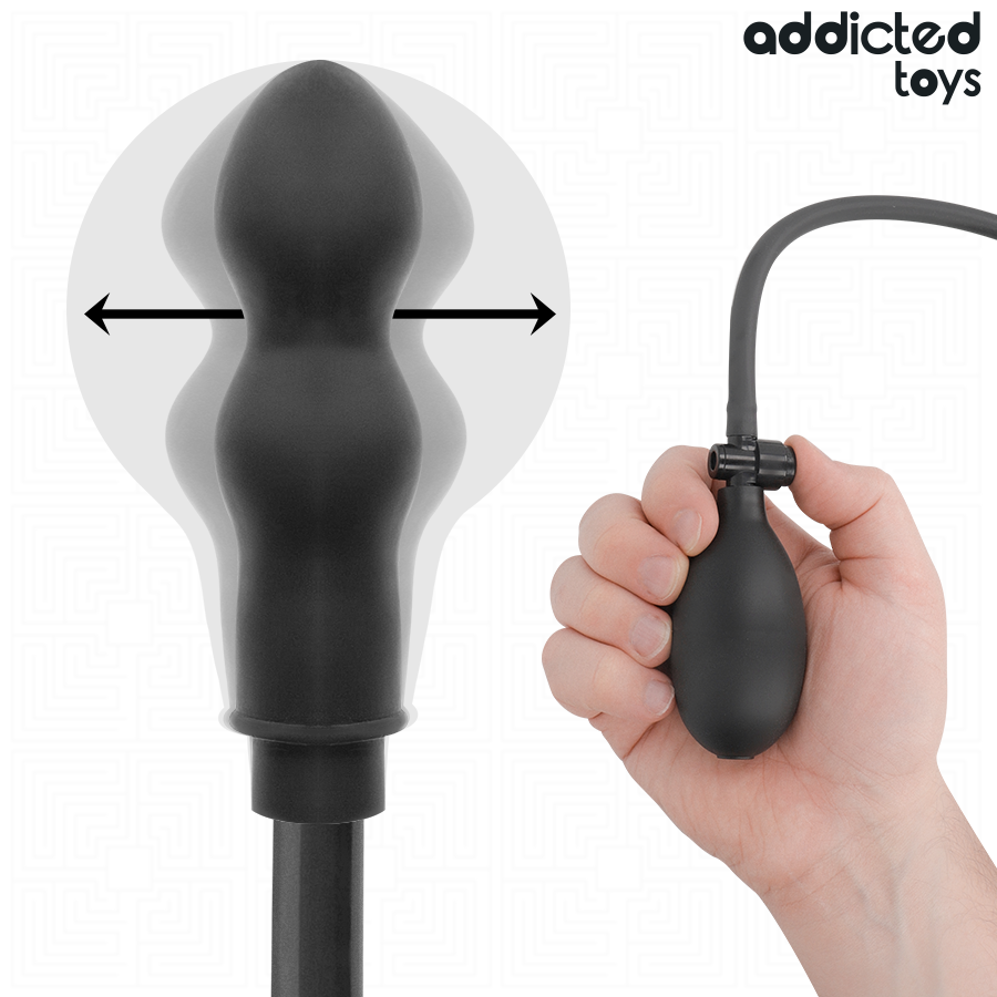 ADDICTED TOYS - DILDO ANAL DOBLE INFLABLE MODELO 1