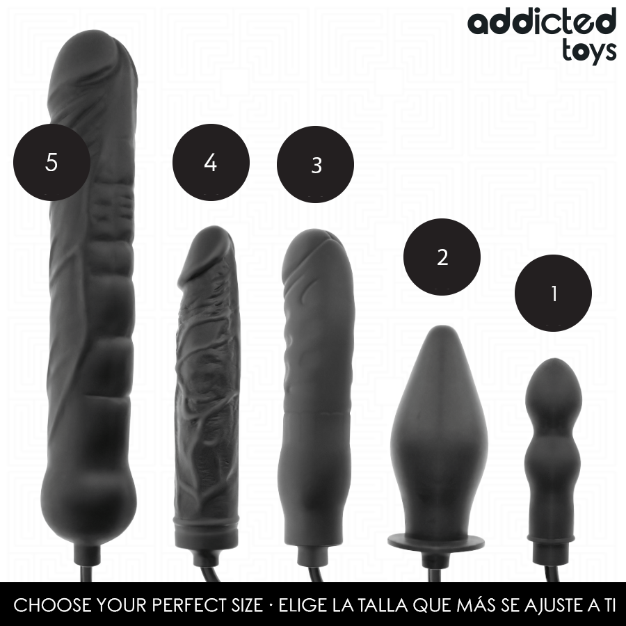 ADDICTED TOYS - INFLATABLE ANAL PLUG MODEL 1