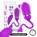 INTENSE - SOOKIE HUEVO VIBRADOR CON CONTROL REMOTO VIOLETA