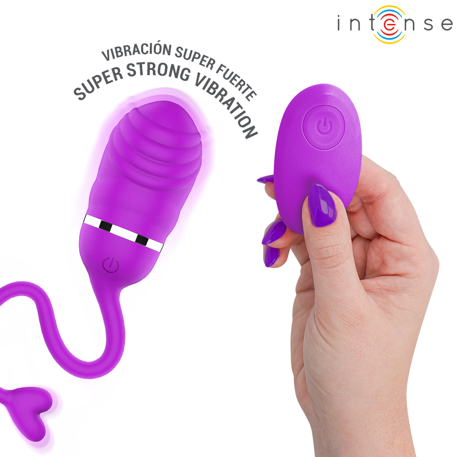 INTENSE - SOOKIE HUEVO VIBRADOR CON CONTROL REMOTO VIOLETA