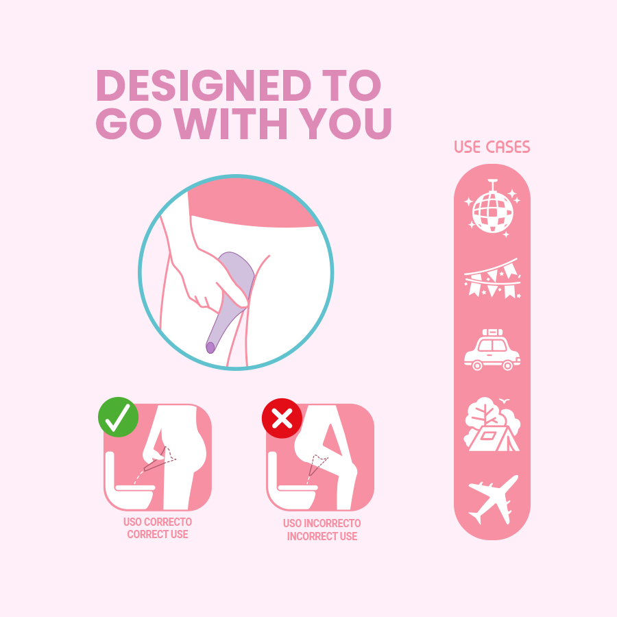 INTIMICHIC - KIBI URINARIO PORTÁTIL DESECHABLE