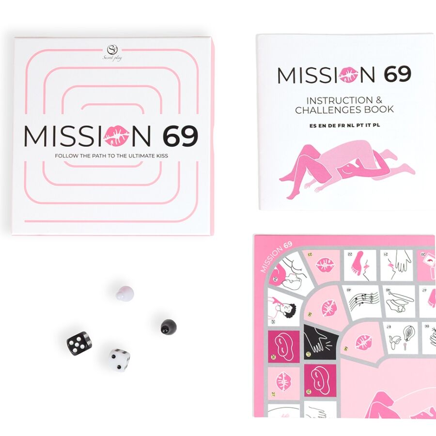 SECRET PLAY - JUEGO DE MESA PARA PAREJAS "MISIÓN 69"