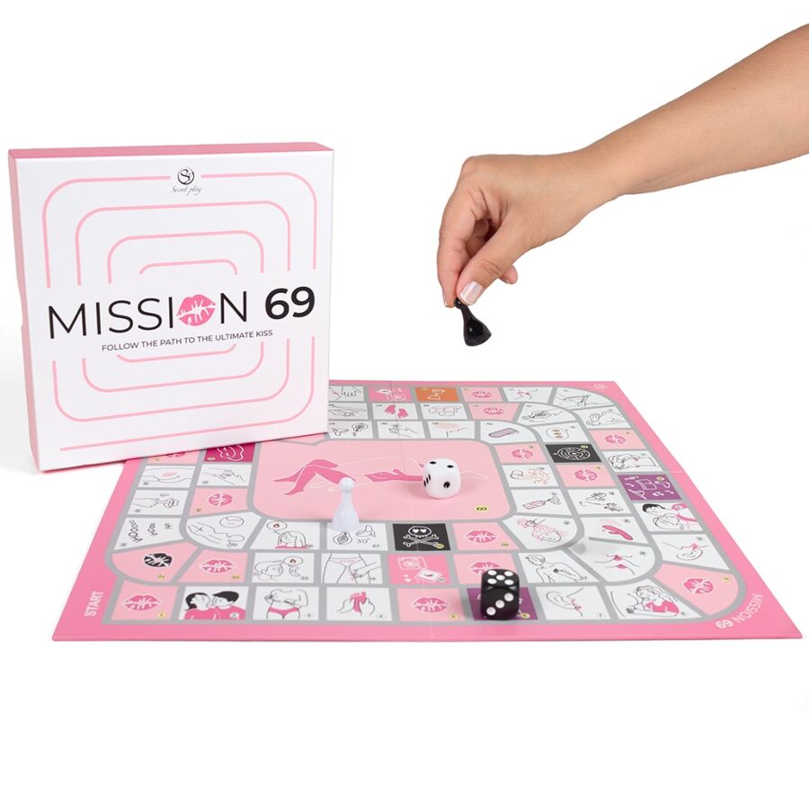 SECRET PLAY - JUEGO DE MESA PARA PAREJAS "MISIÓN 69"