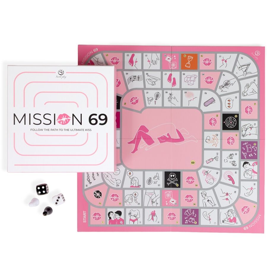 SECRET PLAY - JUEGO DE MESA PARA PAREJAS "MISIÓN 69"