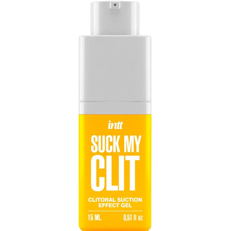 INTT - GEL SUCK MY CLIT EFFETTO SUZIONE PROFUMO MANGO TROPICALE, 15 ML