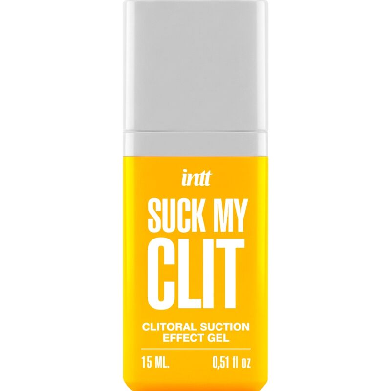 INTT - GEL SUCK MY CLIT EFFETTO SUZIONE PROFUMO MANGO TROPICALE, 15 ML