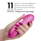WOMANIZER - PRO ROSE VIBRATING CLITORAL STIMULATOR