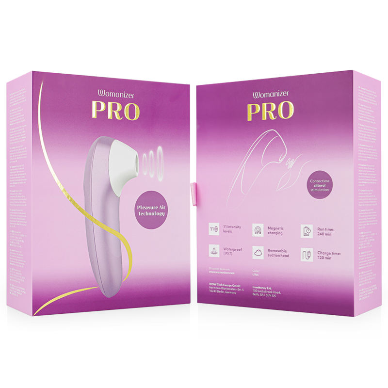 WOMANIZER - STIMOLATORE CLITORIDEO VIBRANTE PRO LILLA