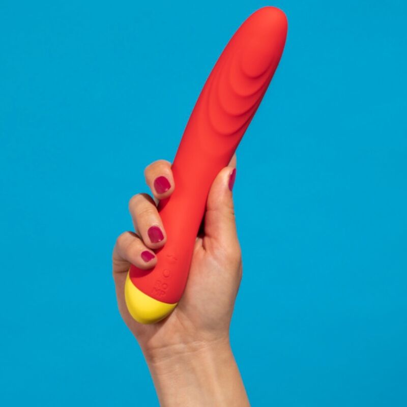ROMP - HYPE VIBRATORE MULTIFUNZIONE PUNTO G ROSSO