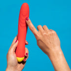 ROMP - HYPE VIBRATORE MULTIFUNZIONE PUNTO G ROSSO