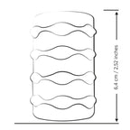 ROMP - MOSH TRANSPARENT MALE MASTURBATOR WITH 6 CM REVERSIBLE SLEEVE