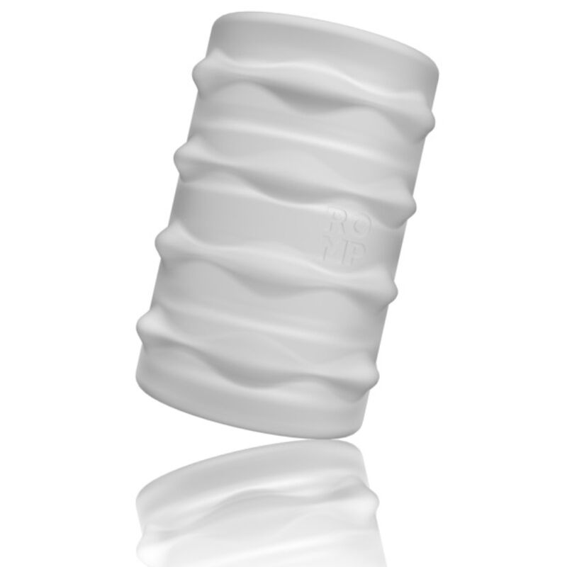 ROMP - MOSH TRANSPARENT MALE MASTURBATOR WITH 6 CM REVERSIBLE SLEEVE