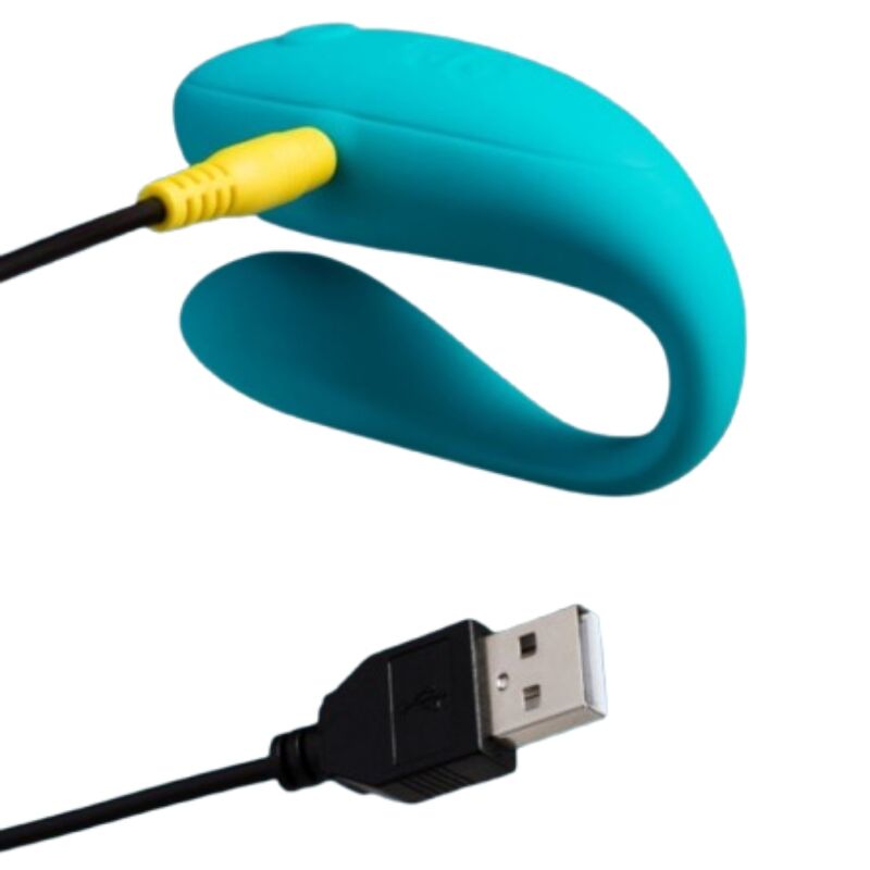 ROMP - TURQUOISE VIBRATING RING FOR COUPLES