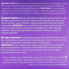 SKINS - PRESERVATIVOS SIN LÁTEX, PAQUETE DE 4, TAMAÑO XL