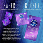 SKINS - PRESERVATIVOS SIN LÁTEX, PAQUETE DE 4, TAMAÑO XL