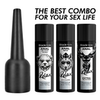 BLACK HOLE - APLICADOR DE LUBRICANTE ANAL TALLA S 30 ML