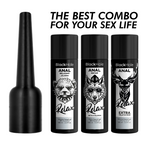 BLACK HOLE - APLICADOR DE LUBRICANTE ANAL TALLA L 100 ML