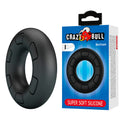 CRAZY BULL - ANELLO PENIERO IN SILICONE SUPER MORBIDO BERTRAM NERO