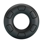 CRAZY BULL - ANELLO PENIERO IN SILICONE SUPER MORBIDO BERTRAM NERO
