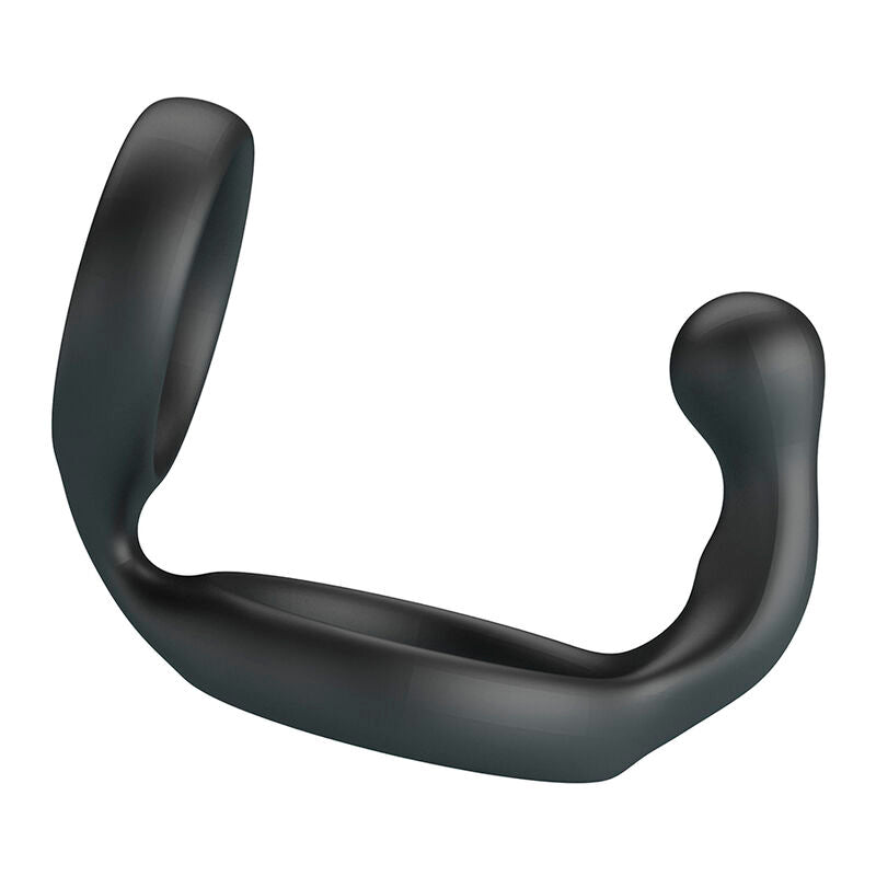 CRAZY BULL - FLORIAN ANILLO DOBLE DE PENE Y TESTÍCULOS NEGRO