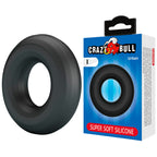 CRAZY BULL - ANELLO PENIENO URBAN IN SILICONE ULTRA MORBIDO NERO