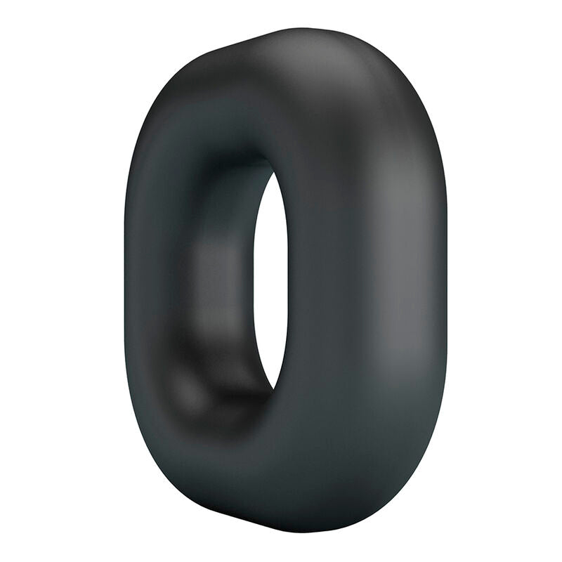 CRAZY BULL - ANILLO PENEANO WALDEN DE SILICONA SÚPER SUAVE NEGRO
