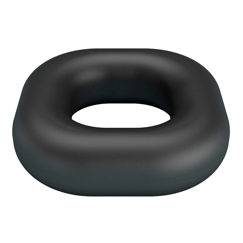 CRAZY BULL - ANILLO PENEANO WALDEN DE SILICONA SÚPER SUAVE NEGRO