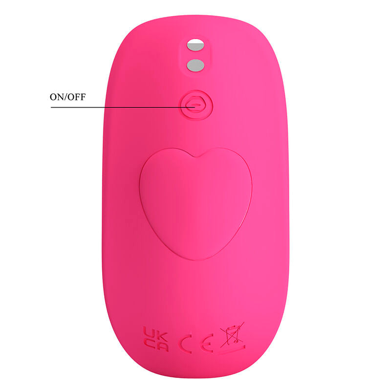 PRETTY LOVE - HAZELYNN APP CONTROLLED 12-FUNCTION PINK MASSAGER