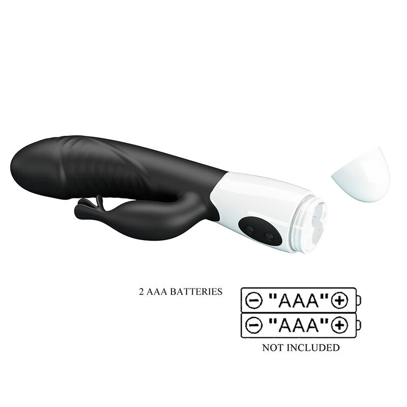 PRETTY LOVE - RASMUSSEN VIBRATORE CONIGLIO 30 FUNZIONI NERO