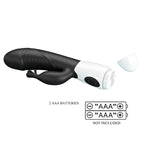 PRETTY LOVE - RASMUSSEN VIBRATORE CONIGLIO 30 FUNZIONI NERO
