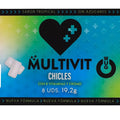 WUG Multivit - Il chewing-gum funzionale che rafforza le tue difese immunitarie ogni giorno. Confezione da 8 unità
