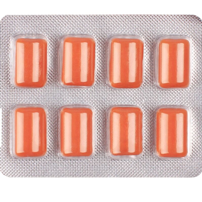 WUG Multivit - Il chewing-gum funzionale che rafforza le tue difese immunitarie ogni giorno. Confezione da 8 unità