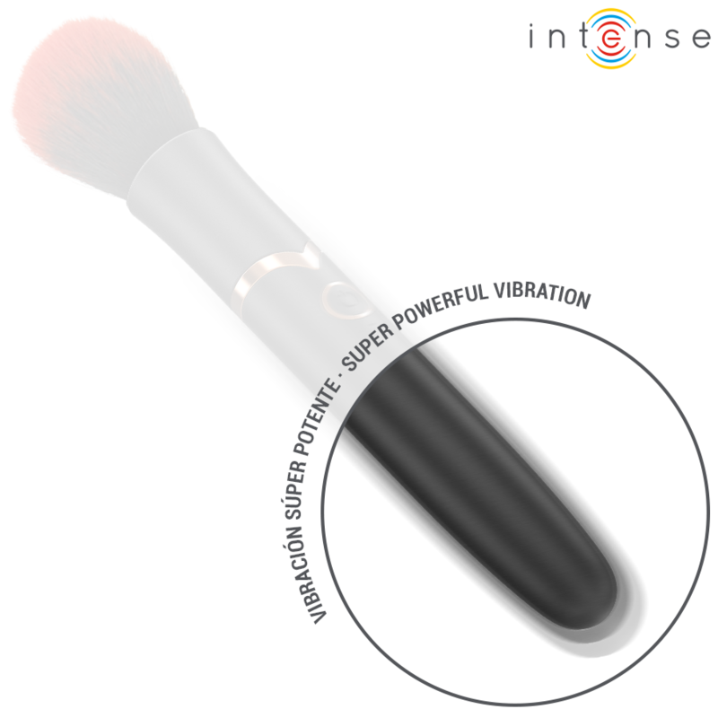 INTENSE - CEPILLO VIBRADOR EMILIA 10 VIBRACIONES 16 CM