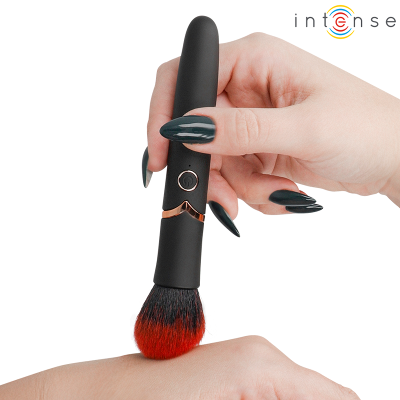 INTENSE - CEPILLO VIBRADOR EMILIA 10 VIBRACIONES 16 CM