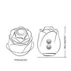 ROMP - ROSE 2.0 STIMOLATORE CLITORIDEO A FORMA DI ROSA