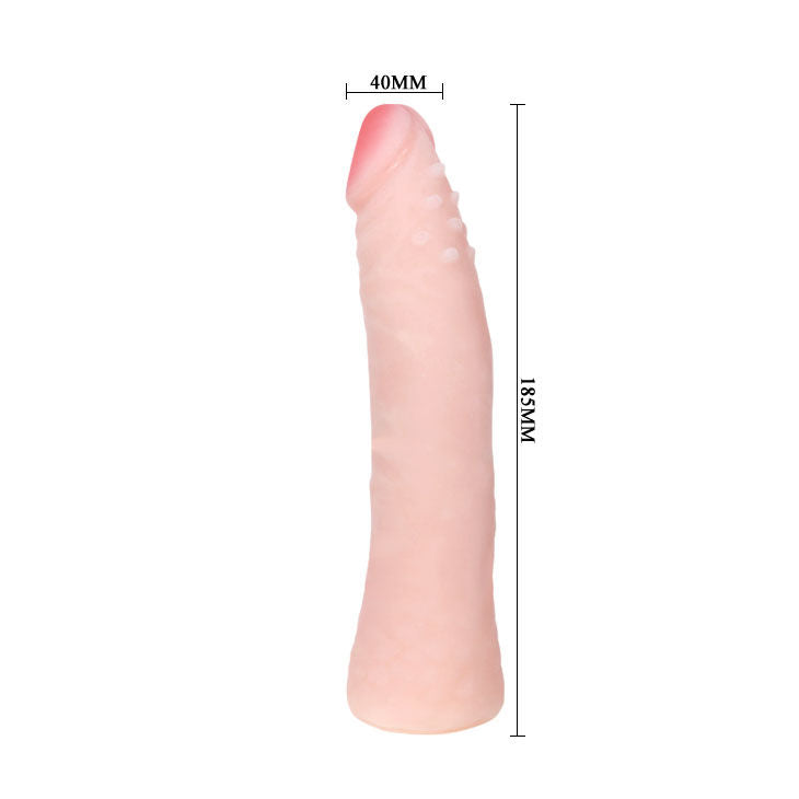 BAILE - REALISTIC SKIN-FEEL SILICONE DILDO 19 CM RANDOM BOX COLOR