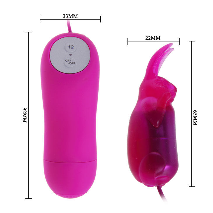 BAILE - VIBRATORE CUTE SECRET BUNNY 12 VELOCITÀ