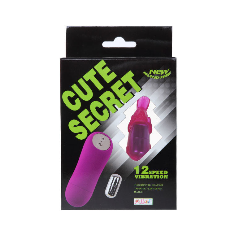 BAILE - VIBRATORE CUTE SECRET BUNNY 12 VELOCITÀ