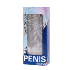 BAILE - FUNDA DE SILICONA LILA PARA PENE ADAPTABLE 13 CM