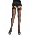 LEG AVENUE - CALZE A RETE CORTE CON PIZZO MODELLO 1
