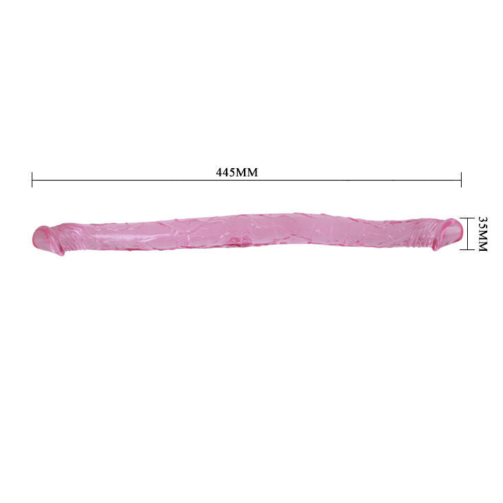 BAILE - DOBLE DILDO ROSA 44,5 CM