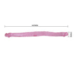 BAILE - DOBLE DILDO ROSA 44,5 CM