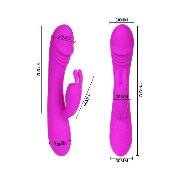 PRETTY LOVE - VIBRATORE INTELLIGENTE CONIGLIETTO 30 MODALITÀ CHASSEUR