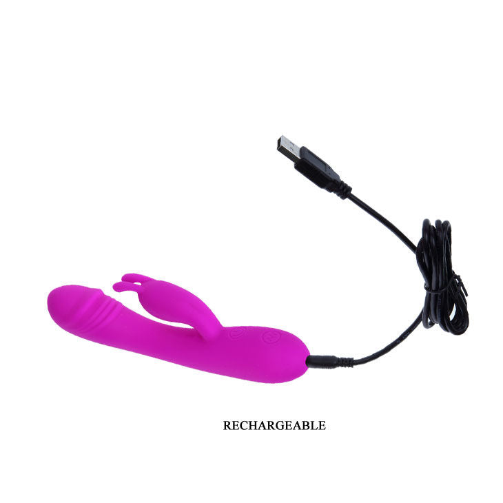 PRETTY LOVE - VIBRATORE INTELLIGENTE CONIGLIETTO 30 MODALITÀ CHASSEUR