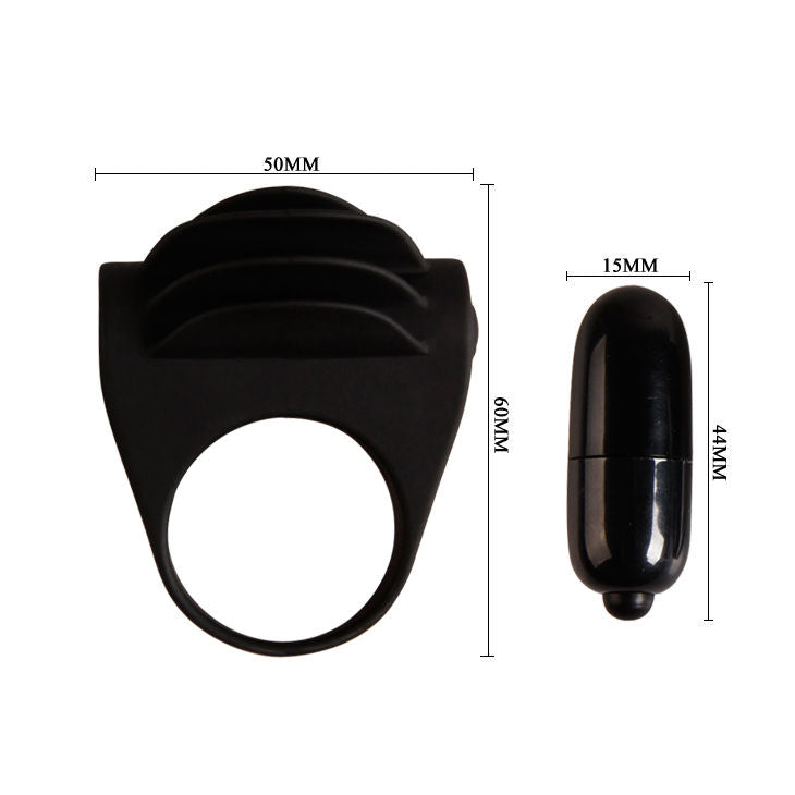PRETTY LOVE - ANELLO VIBRANTE NERO CHESTER