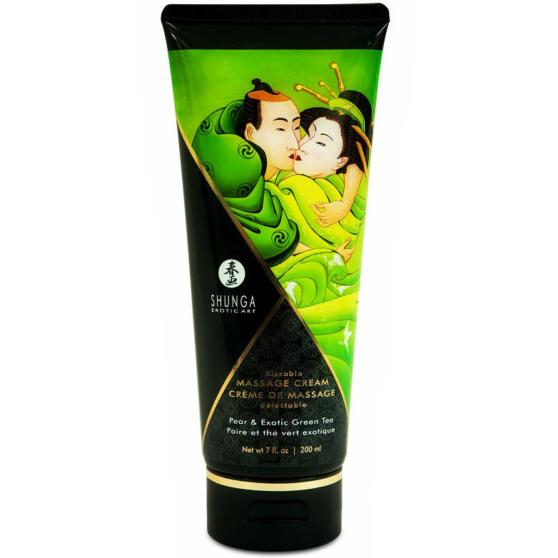 SHUNGA - CREMA DE MASAJE PERA Y TÉ VERDE 200 ML