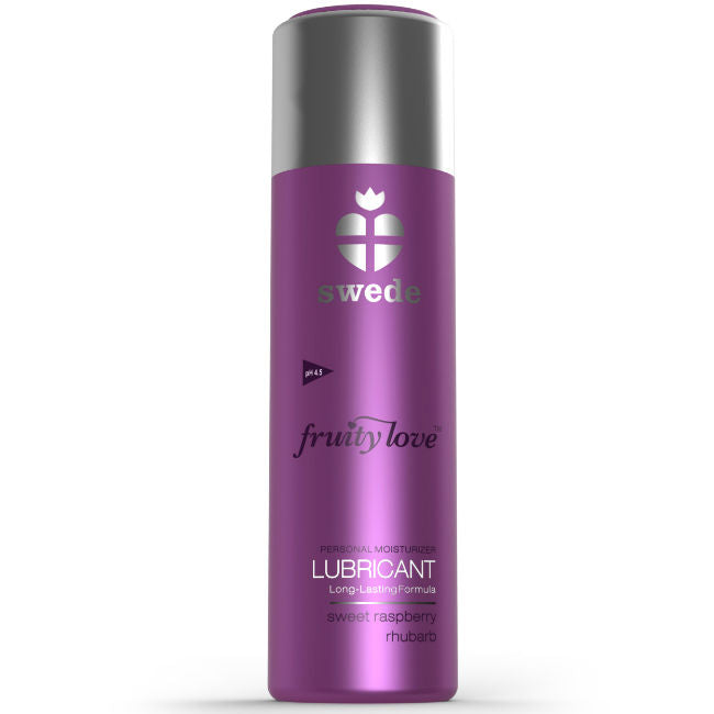 SWEDE - LUBRICANTE FRUITY LOVE FRAMBUESA RUIBARBO 50 ML