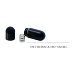 PRETTY LOVE - ANILLO VIBRADOR THIMBLE NEGRO